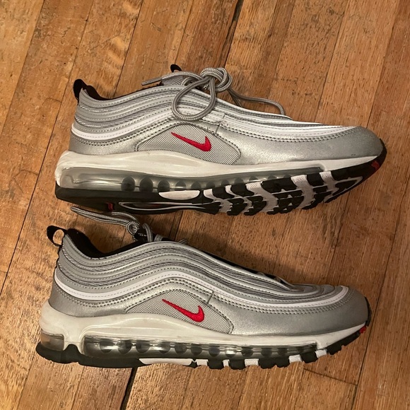 nike air max 97 size 10 gray worn 1x - Picture 7 of 16